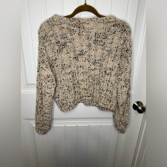 Jessica Simpson Speckled Cable Knit Sweater - Picture 5 of 5